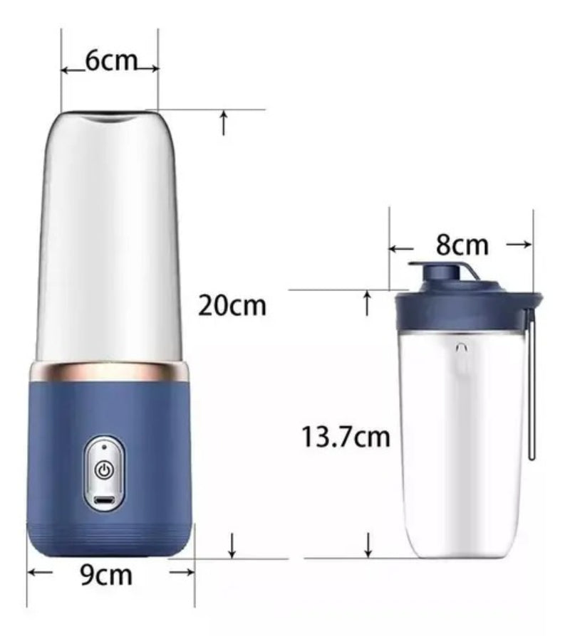 Liquidificador Portátil Ultra Potente - GANHE BRINDE EXCLUSIVO (COPO EXTRA)