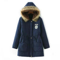 Parka Feminina Forrada com Pelo