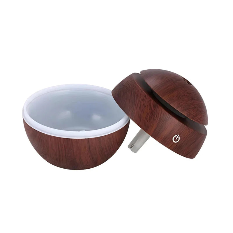 Umidificador e Difusor - EcoAroma WoodGlow