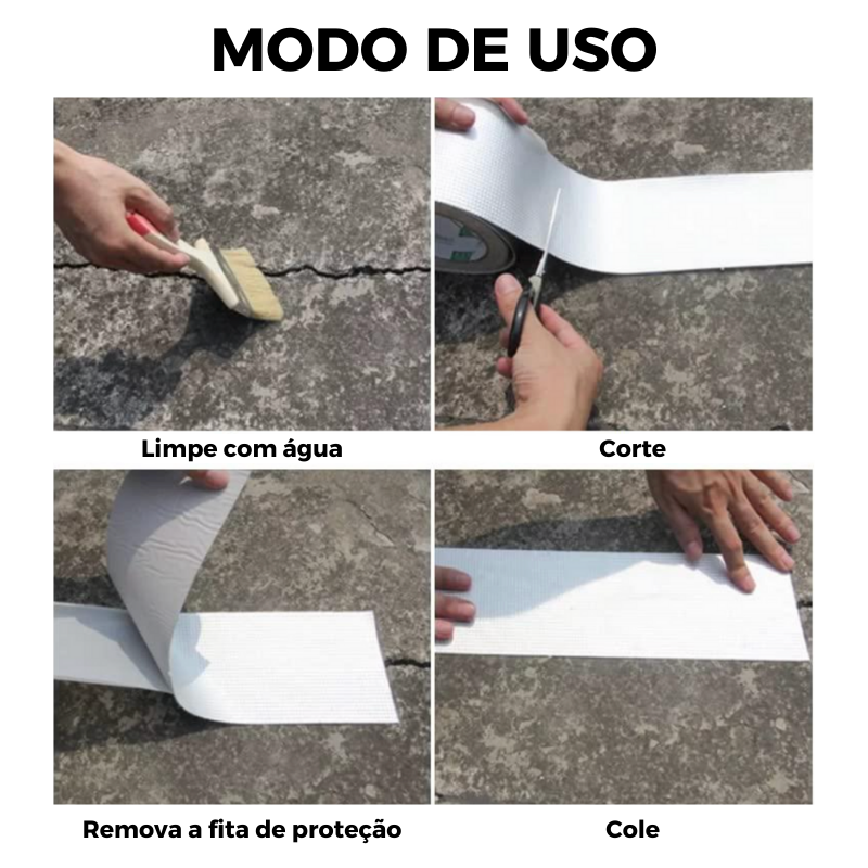 Fita de Vedação Impermeável - A Solução Para Vazamentos